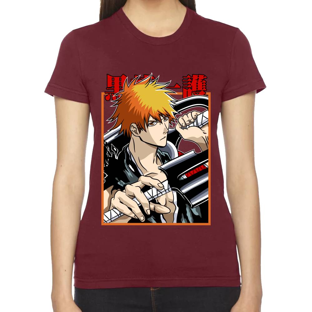 Playera Bleach Ichigo Kurosaki Algodón Premium #0002774