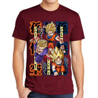 Playera Dragon Ball Goku Gohan Goten Algodón Premium #0002775
