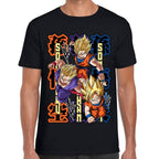 Playera Dragon Ball Goku Gohan Goten Algodón Premium #0002775