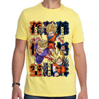 Playera Dragon Ball Goku Gohan Goten Algodón Premium #0002775