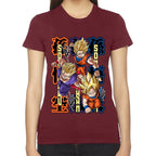 Playera Dragon Ball Goku Gohan Goten Algodón Premium #0002775