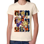 Playera Dragon Ball Goku Gohan Goten Algodón Premium #0002775