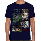 Playera Levi Ackerman Shingeki no Kyojin Algodón Premium #0002777