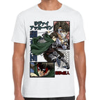 Playera Levi Ackerman Shingeki no Kyojin Algodón Premium #0002777