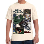 Playera Levi Ackerman Shingeki no Kyojin Algodón Premium #0002777