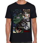 Playera Levi Ackerman Shingeki no Kyojin Algodón Premium #0002777