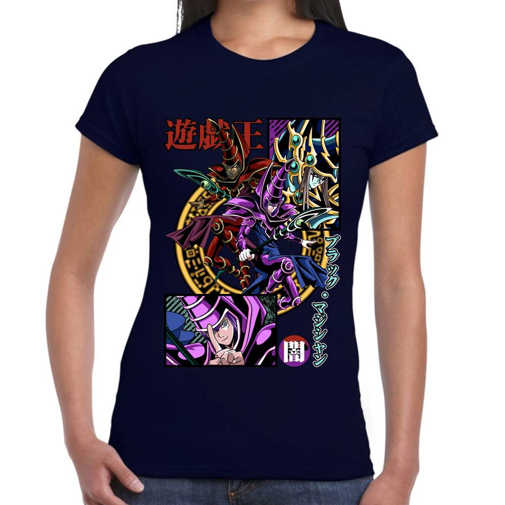 Playera Yu-Gi-Oh Mago Oscuro Algodón Premium #0002779
