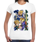 Playera Dragon Ball Vegeta Future Trunks y Trunks Algodón Premium #0002780