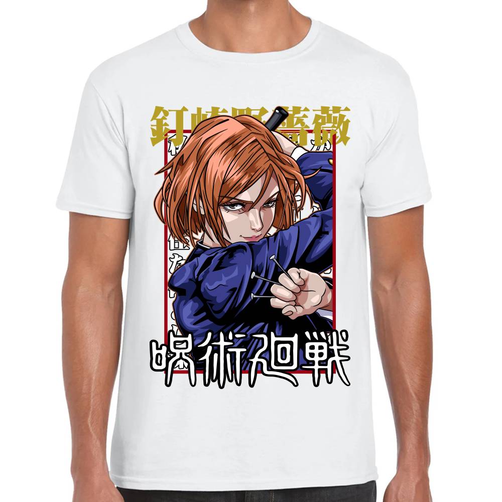 Playera Jujutsu Nobara Kugisaki Algodón Premium #0002782