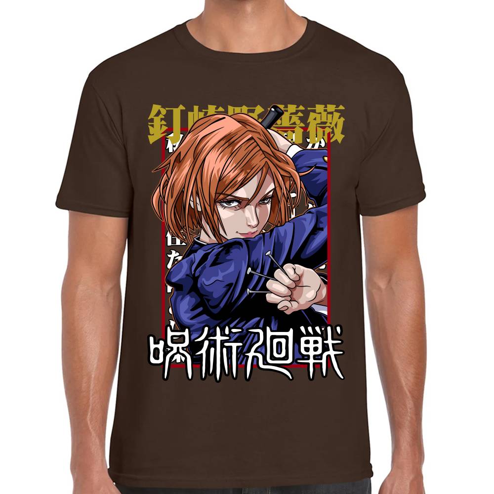 Playera Jujutsu Nobara Kugisaki Algodón Premium #0002782
