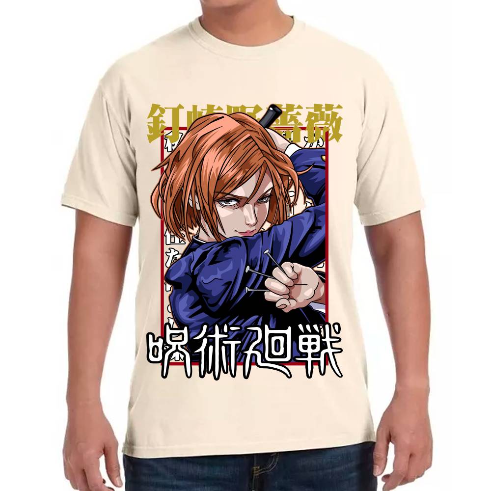 Playera Jujutsu Nobara Kugisaki Algodón Premium #0002782
