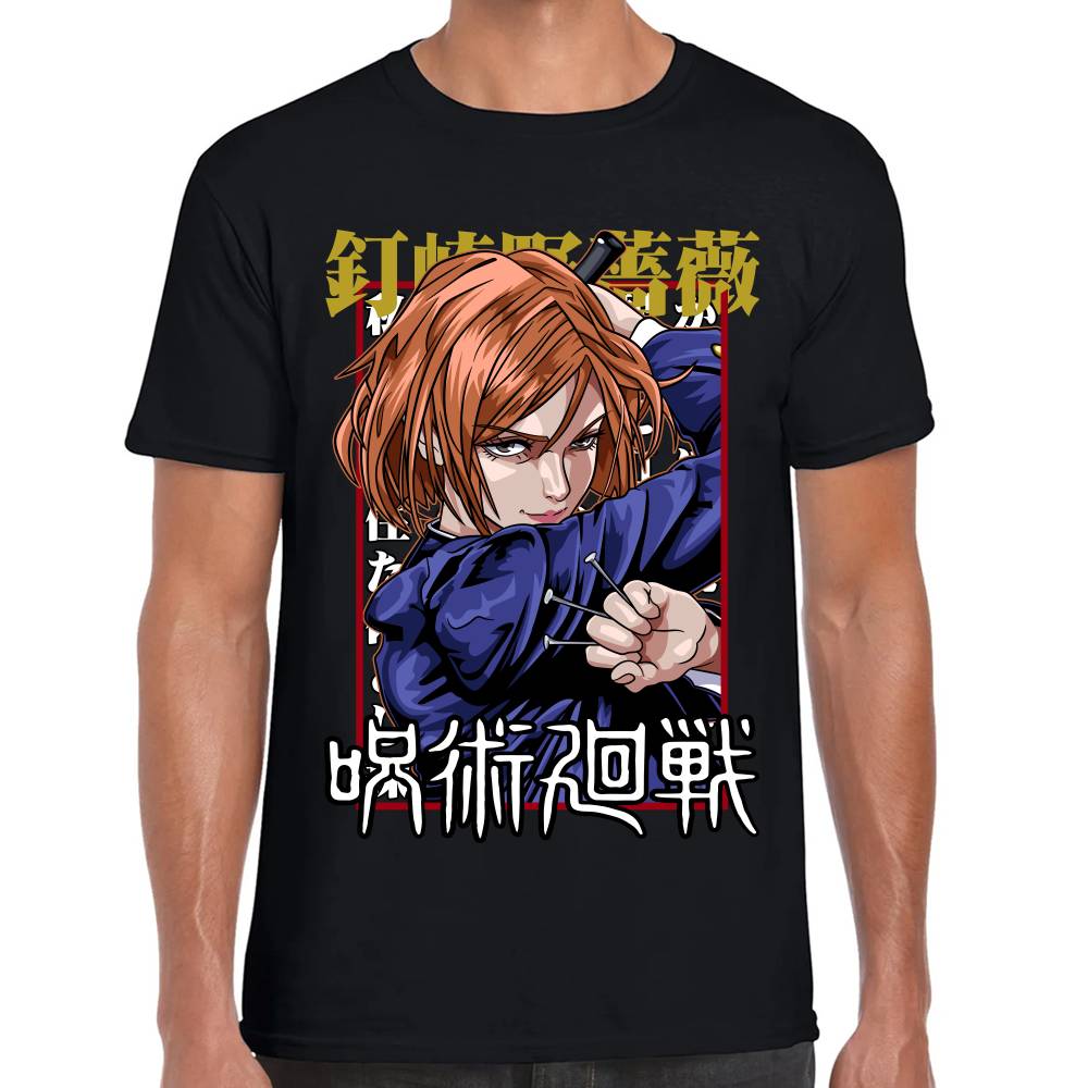 Playera Jujutsu Nobara Kugisaki Algodón Premium #0002782 Imagen principal del producto
