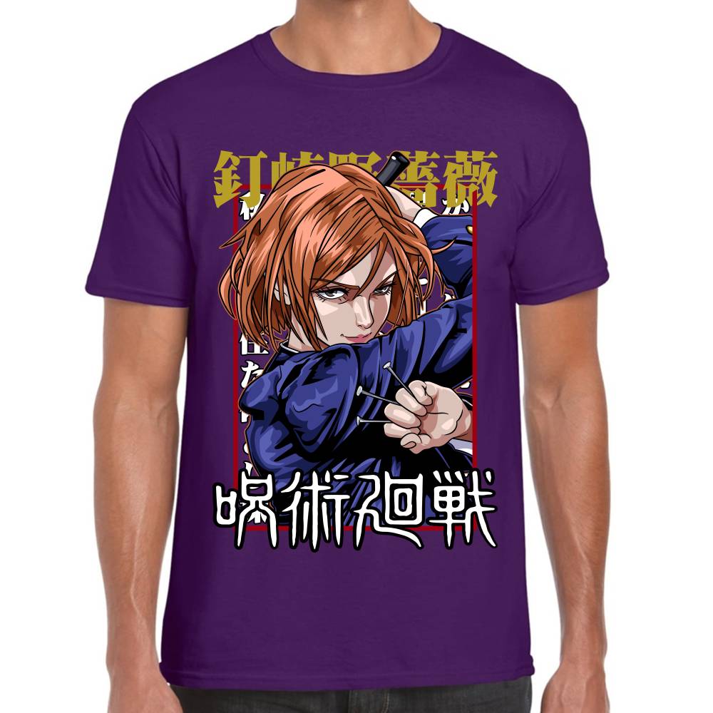 Playera Jujutsu Nobara Kugisaki Algodón Premium #0002782