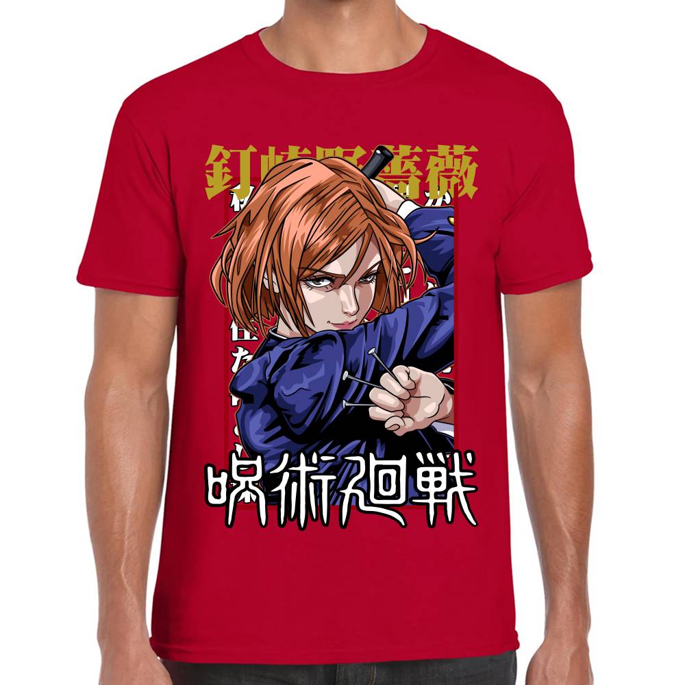Playera Jujutsu Nobara Kugisaki Algodón Premium #0002782