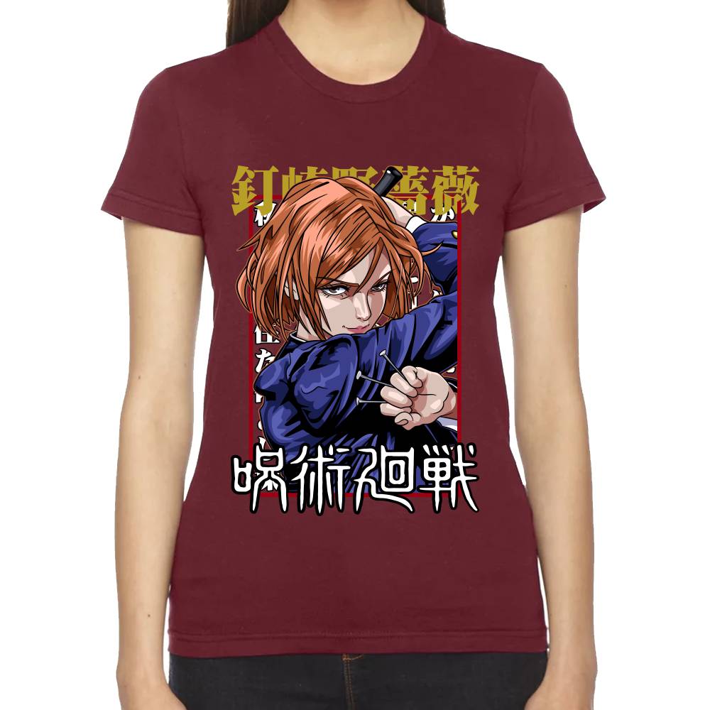 Playera Jujutsu Nobara Kugisaki Algodón Premium #0002782