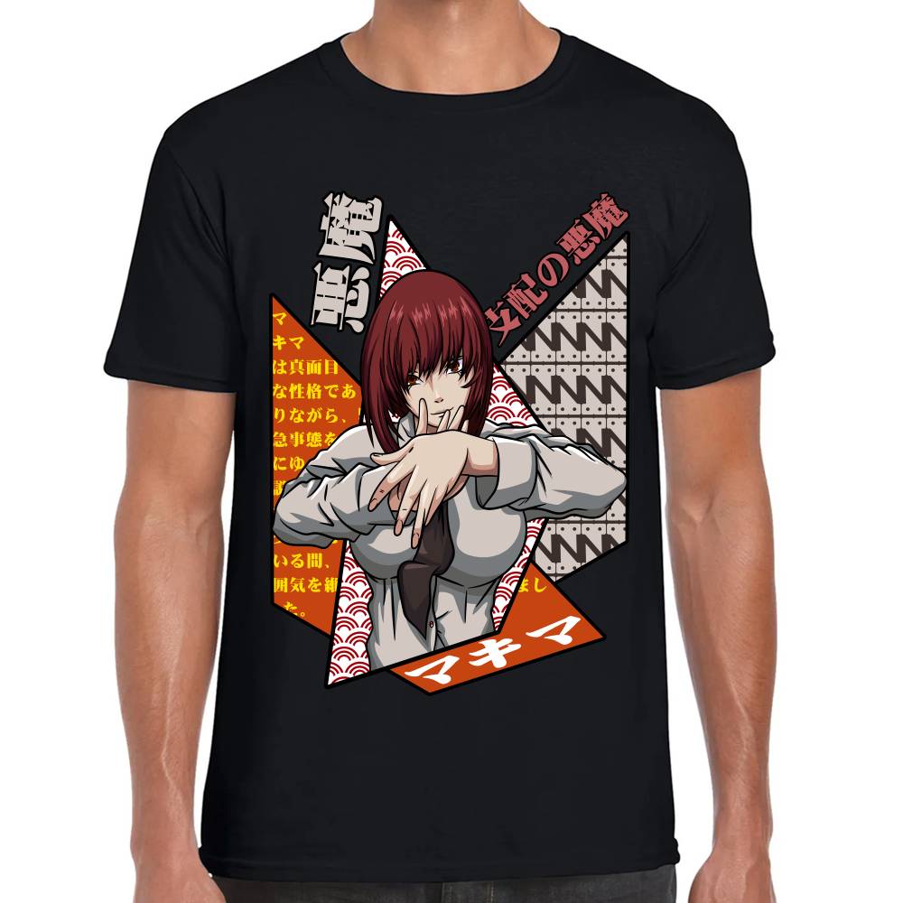 Playera Chainsaw Man Makima Algodón Premium #0002783 Imagen principal del producto