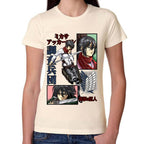 Playera Mikasa Ackerman Shingeki no Kyojin Algodón Premium #0002785