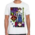 Playera Evangelion Shinji Algodón Premium #0002786