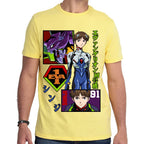 Playera Evangelion Shinji Algodón Premium #0002786
