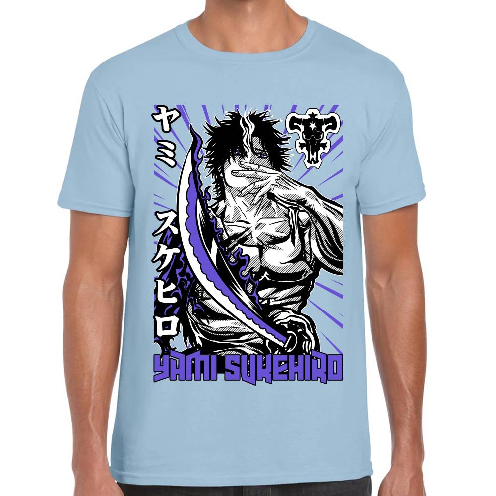 Playera Black Clover Yami Sukehiro Algodón Premium #0002790