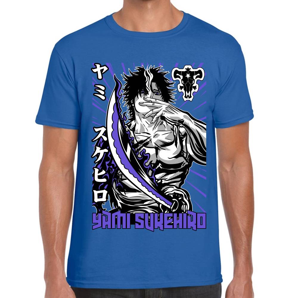 Playera Black Clover Yami Sukehiro Algodón Premium #0002790