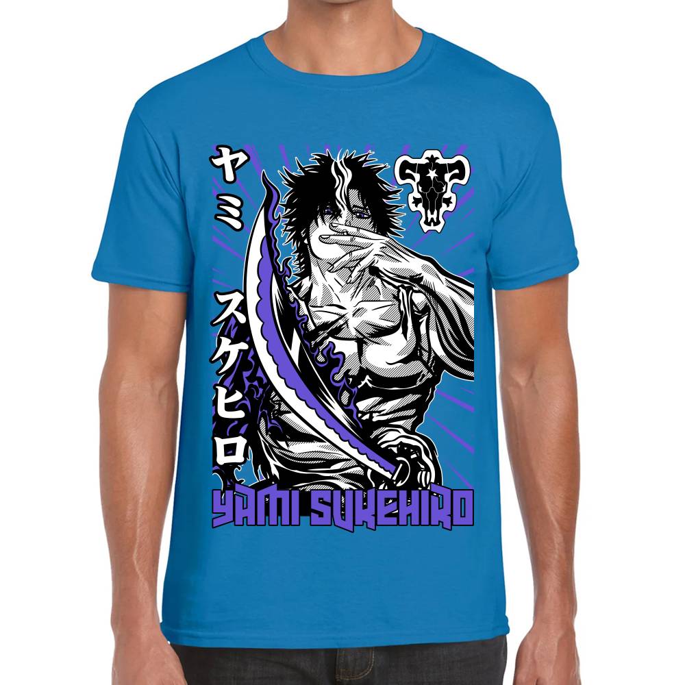 Playera Black Clover Yami Sukehiro Algodón Premium #0002790