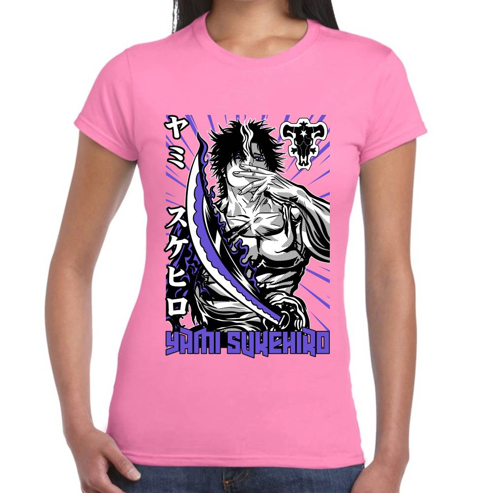 Playera Black Clover Yami Sukehiro Algodón Premium #0002790