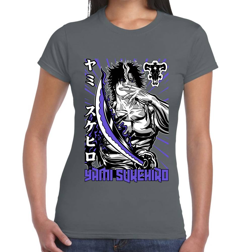 Playera Black Clover Yami Sukehiro Algodón Premium #0002790