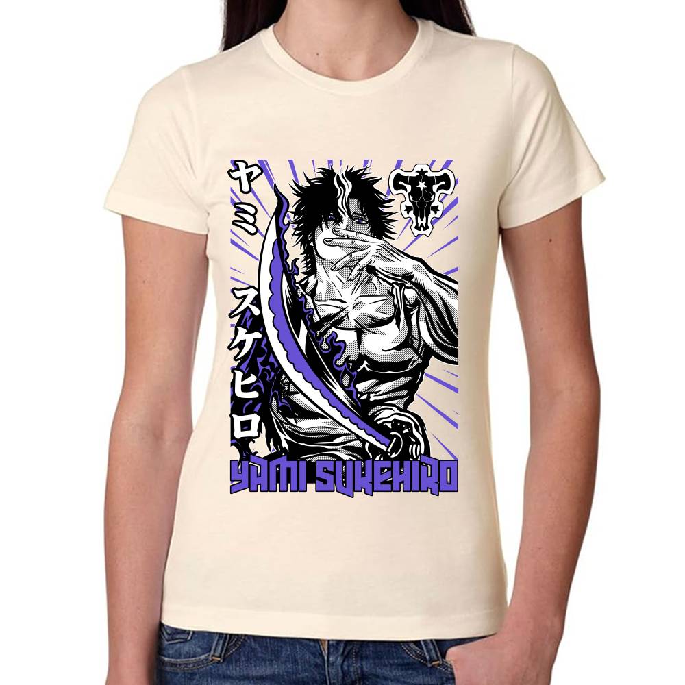 Playera Black Clover Yami Sukehiro Algodón Premium #0002790