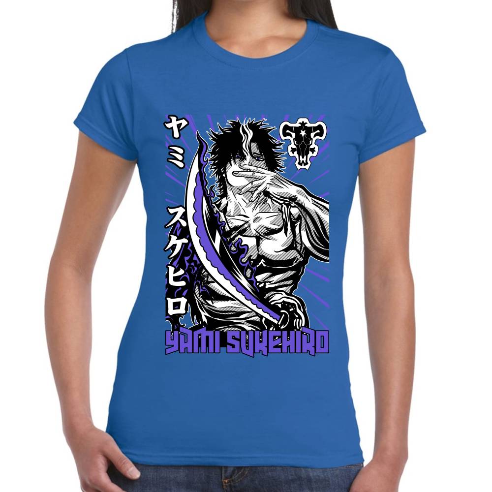 Playera Black Clover Yami Sukehiro Algodón Premium #0002790