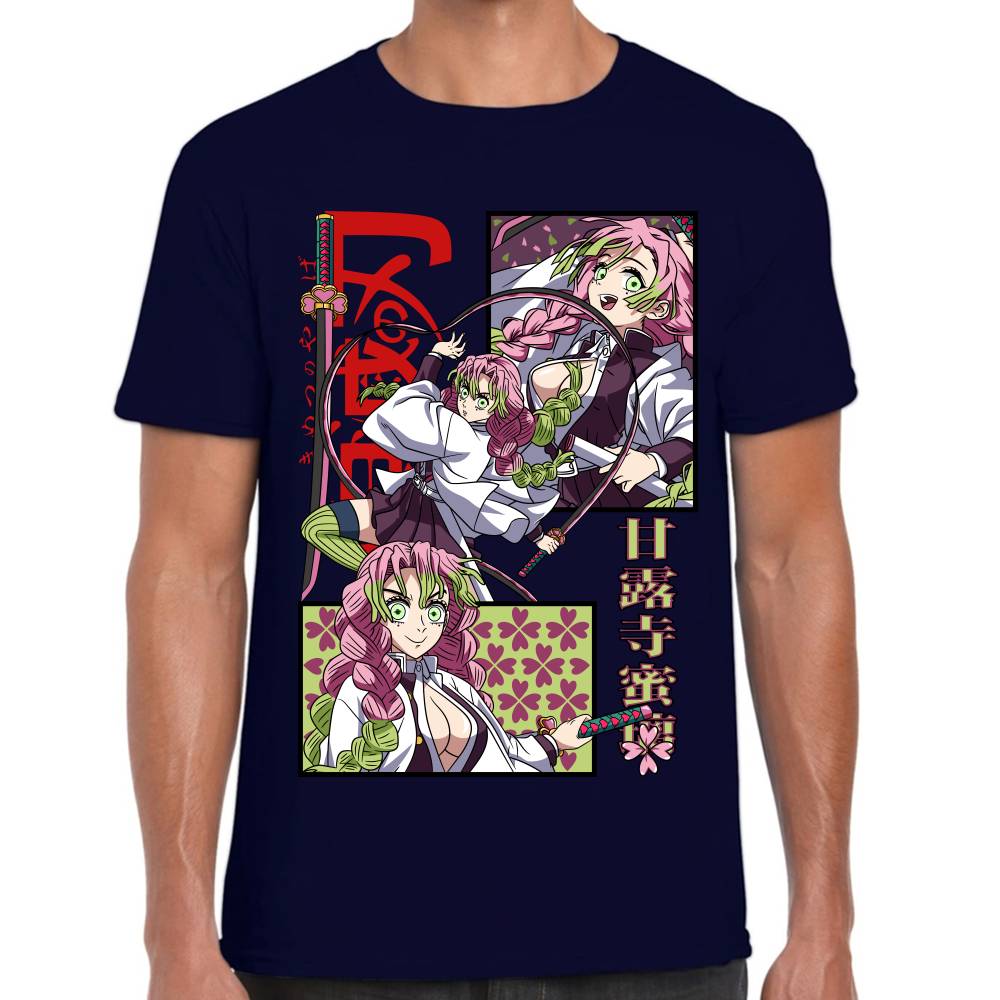 Playera Demon Slayer Mitsuri Algodón Premium #0002791
