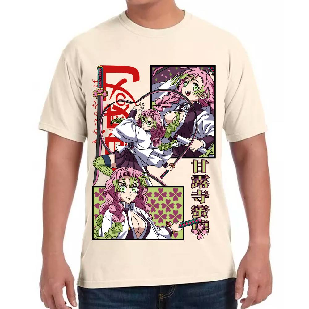 Playera Demon Slayer Mitsuri Algodón Premium #0002791