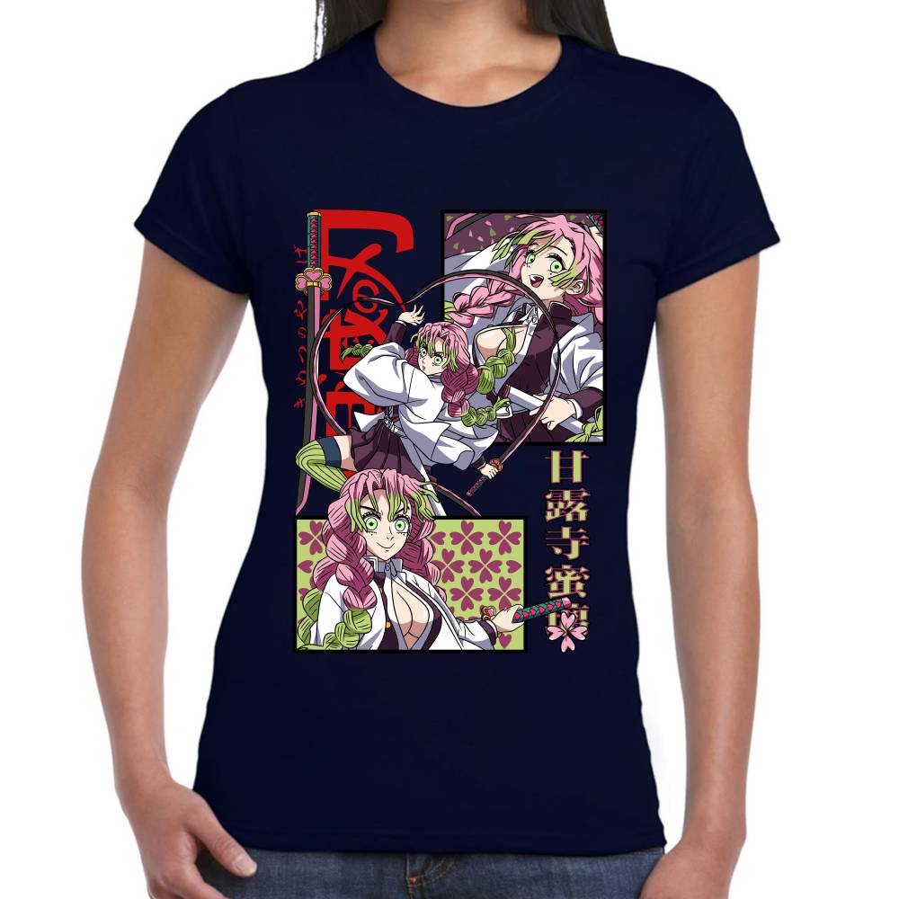 Playera Demon Slayer Mitsuri Algodón Premium #0002791