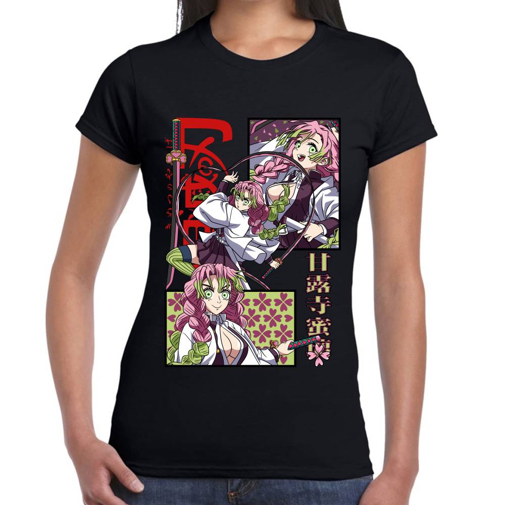 Playera Demon Slayer Mitsuri Algodón Premium #0002791