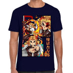 Playera Demon Slayer Rengoku Algodón Premium #0002792