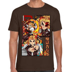 Playera Demon Slayer Rengoku Algodón Premium #0002792