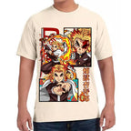 Playera Demon Slayer Rengoku Algodón Premium #0002792