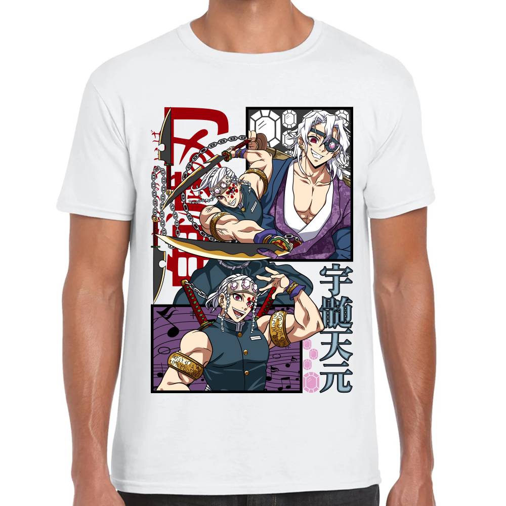 Playera Demon Slayer Tengen Uzui Algodón Premium #0002793