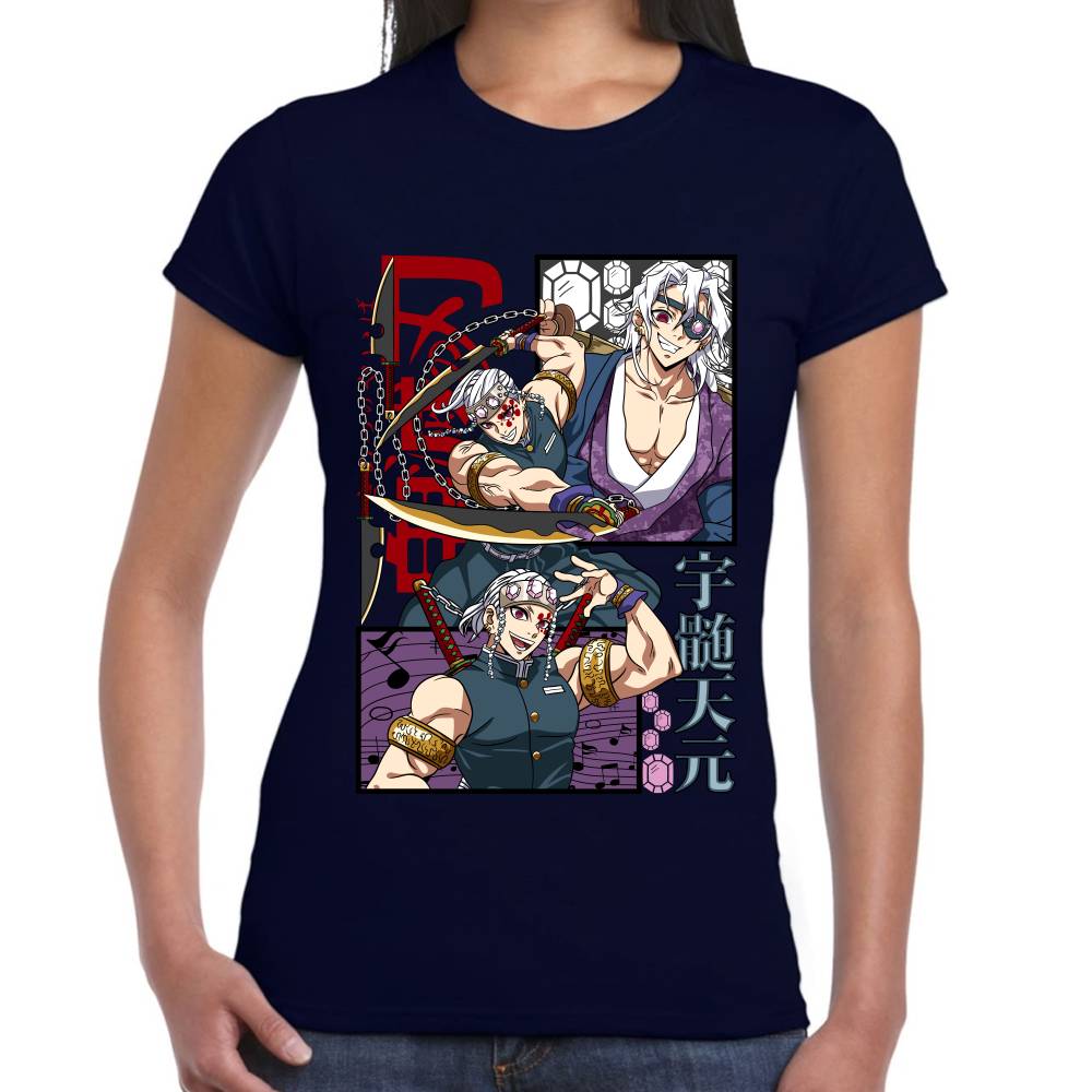 Playera Demon Slayer Tengen Uzui Algodón Premium #0002793