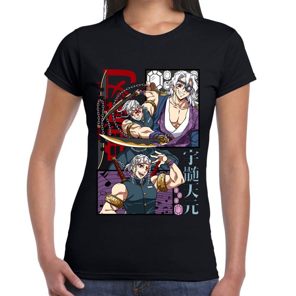 Playera Demon Slayer Tengen Uzui Algodón Premium #0002793