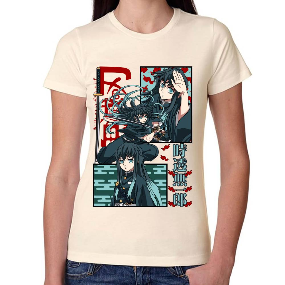 Playera Demon Slayer Tokito Algodón Premium #0002794