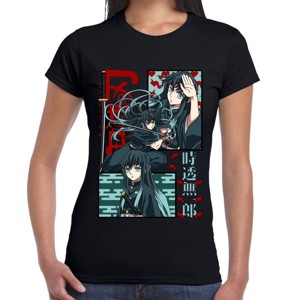 Playera Demon Slayer Tokito Algodón Premium #0002794