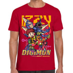 Playera Digimon Izzy & Tentomon Algodón Premium #0002796