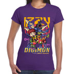 Playera Digimon Izzy & Tentomon Algodón Premium #0002796