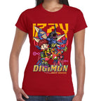 Playera Digimon Izzy & Tentomon Algodón Premium #0002796