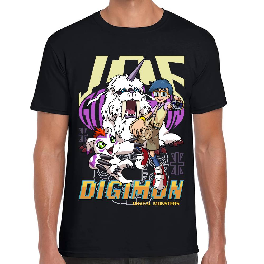 Playera Digimon Joe & Gomamon Algodón Premium #0002797 Imagen principal del producto