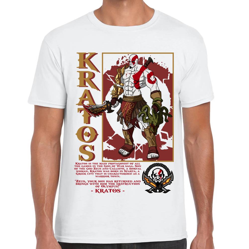 Playera Kratos Algodón Premium #0002799
