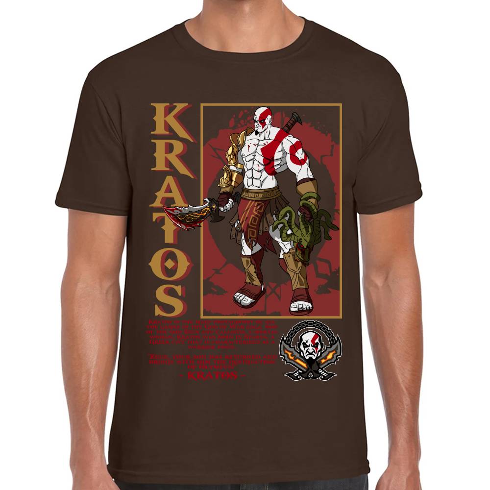 Playera Kratos Algodón Premium #0002799