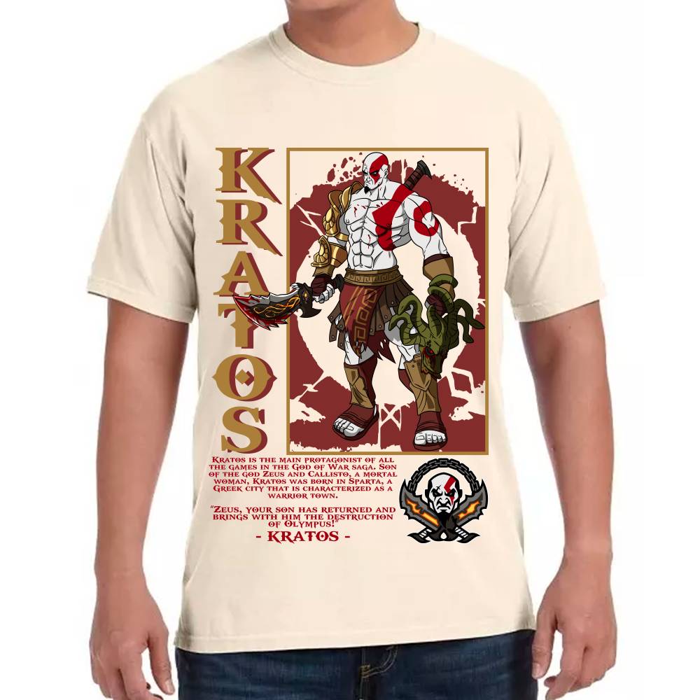 Playera Kratos Algodón Premium #0002799