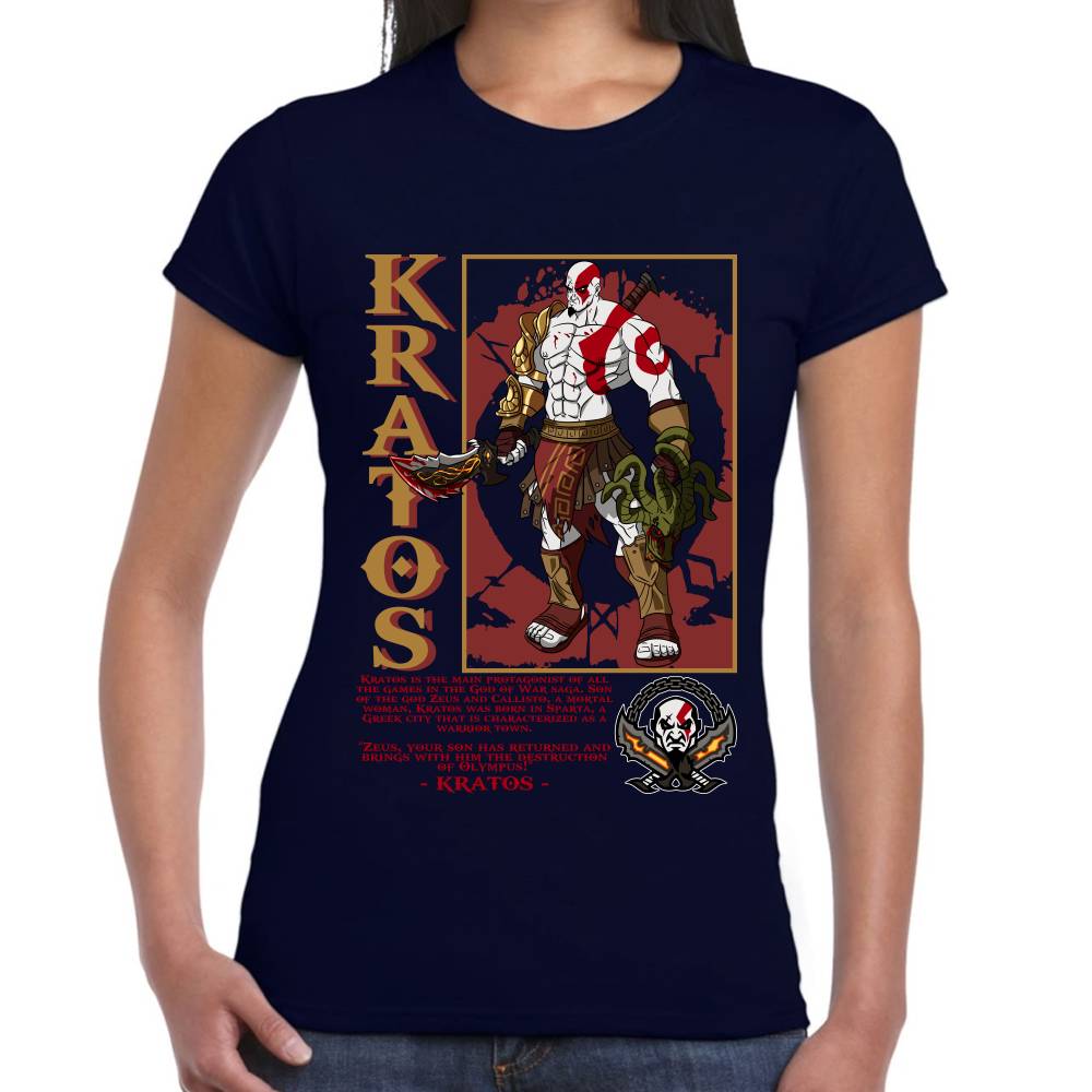 Playera Kratos Algodón Premium #0002799